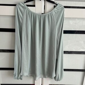 Ann Taylor Pale Mint Blouse